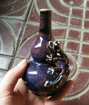 

Porcelain decoration gourd vase living room ornament antique ornaments