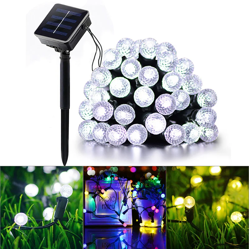 

Solar Power String Lights High Brightness Energy Saving Decoration for Hotel Garden Party 2019ing