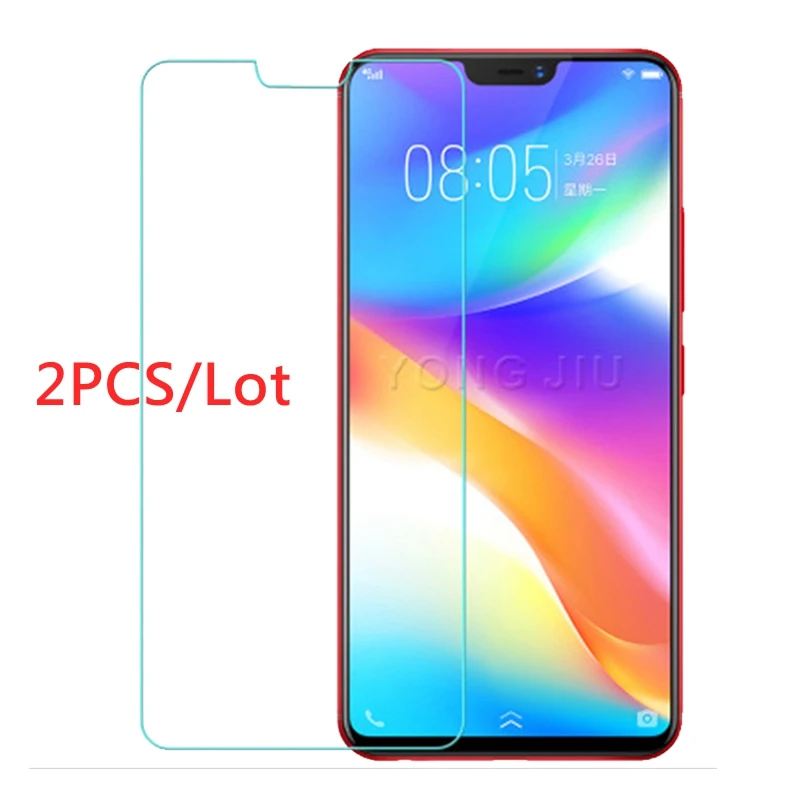 Защитное стекло для VIVO Y81 Y83 Y85 закаленное 2 шт./лот 2.5D 9H | Мобильные телефоны и