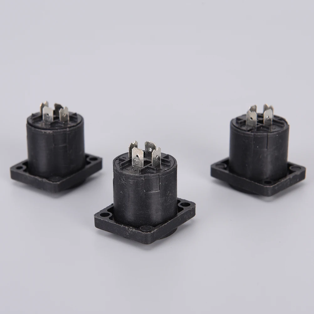 Оптовая продажа 10 шт./лот 4 контактный Speakon Female Jack Разъем звуковой