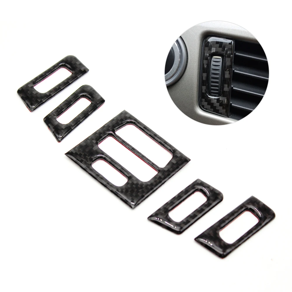 

For BMW 3 Series E90 E92 E93 2005 2006 2007 2008 2009 2010 2011 2012 Carbon Fiber Central Air Condition Vent Cover Trim