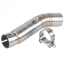 Мотоцикл выхлопной среднего соединение трубы соединения для Honda CBR500R CB500X CBR400R CB400X выхлопные системы Новое поступление