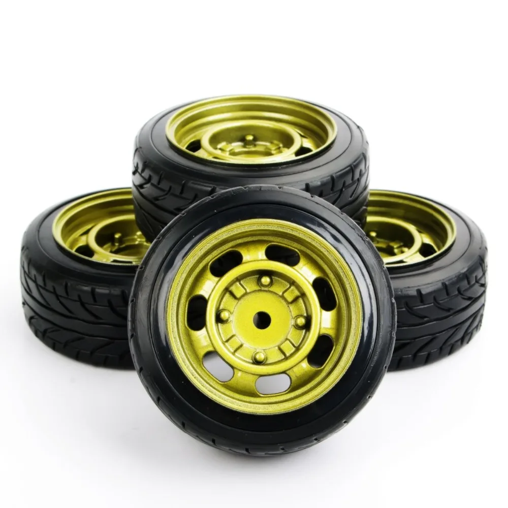 4 шт./компл. 12 Hex RC Parts PP0292 + PP0147 1:10 плоские шины для дрифта и колеса масштаба 1/10 HPI HSP