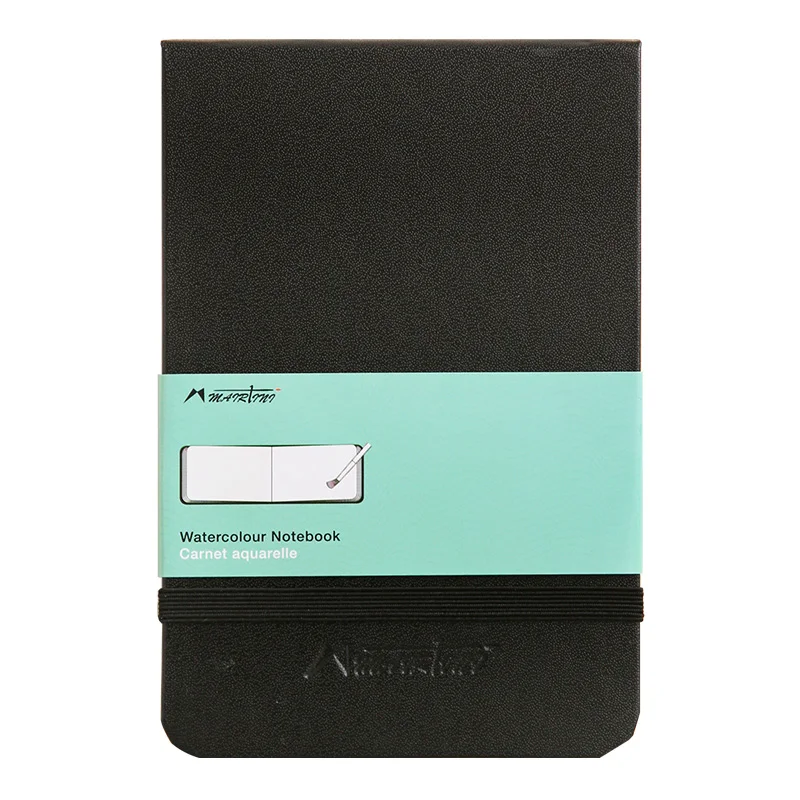 Мини А6 дизайн портативный альбом для рисования акварелью книга 24 листа 300gsm бумага школьные офисные принадлежности