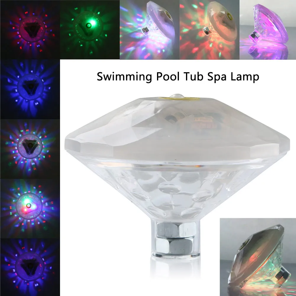 Unterwasserlicht Unterwasserlampe RGB LED Pool Teich Badewanne Licht Poollampe