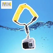 Gopro hand wrist strap Camera submersible Floating bobber for Hero 4 3+ 3 Yellow