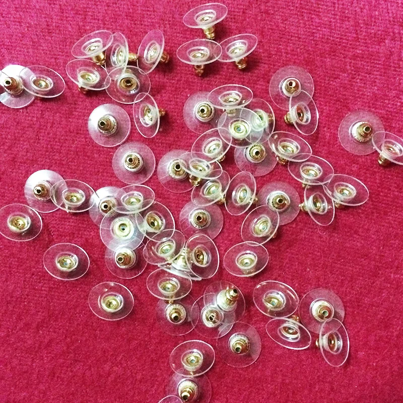 Dream it possible High Quality Alloy Plastic Earring Backs Bullet