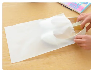 

1pcs 4 Sizes Women's Translucent Zipper Underwear Socks Shoes Cosmetic Makeup Bag Case Organizer For Home Travel