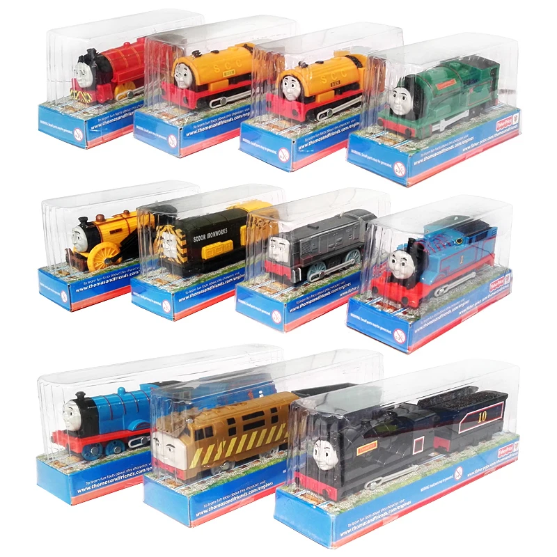 Electric Thomas and friend Track master motorized railway engine Motorized train Chinldren track toy have packing FIT track Brio