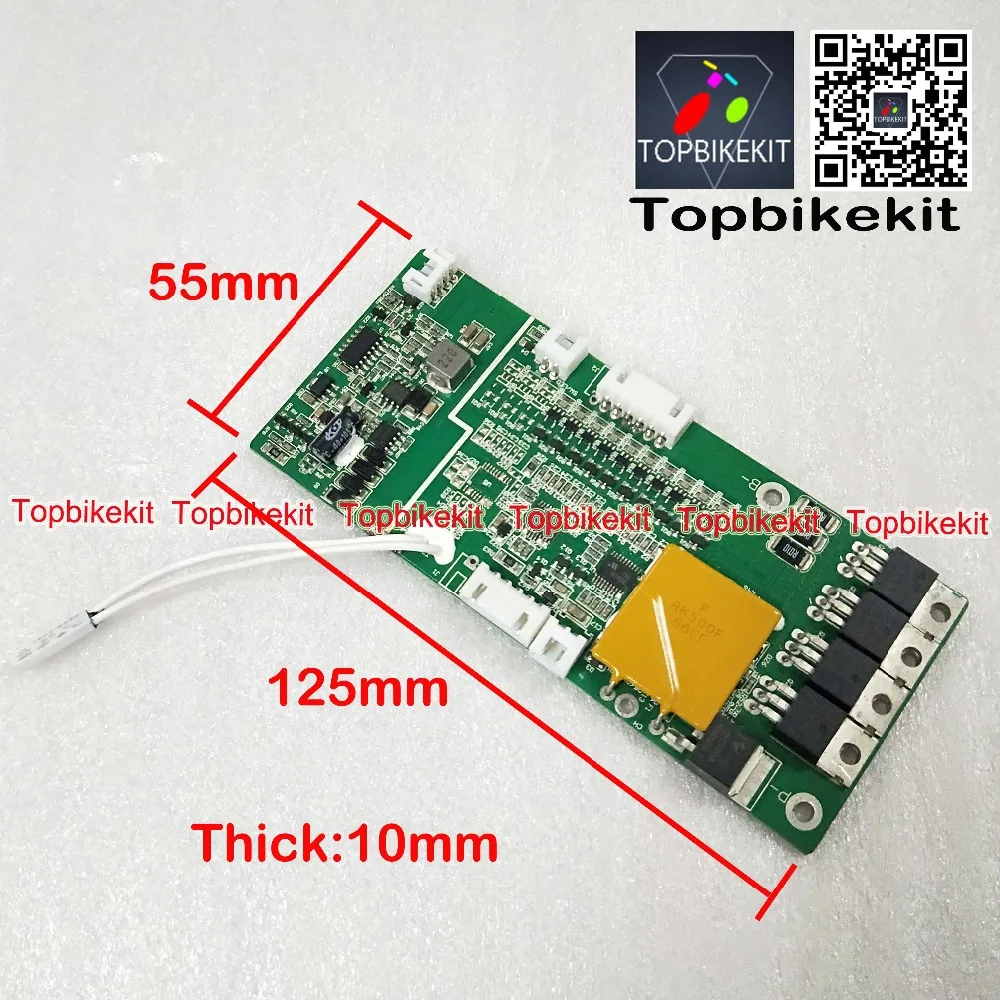 Большой аккумулятор Hailong BMS 25A 10S 13S с выключателем питания и USB для большого hailong