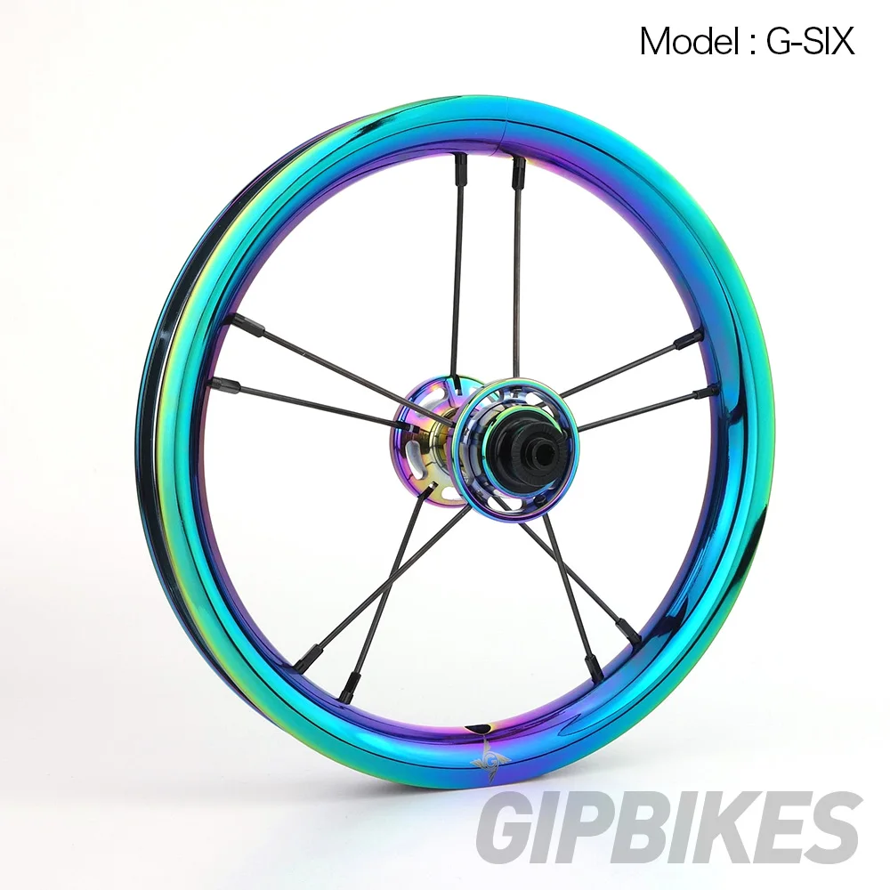 GIPSY G-SIX 12 дюймов обод анодированный 7 цветов для детских велосипедов