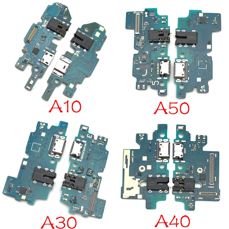 

10pcs/lot For Samsung Galaxy A10 A20 A30 A40 A50 A105 A205 A305 A405 A505 A305FUSB Power Charging Connector Plug Port Flex Cable