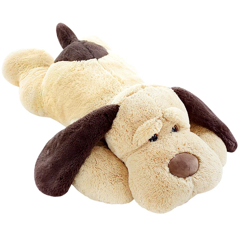 candice guo plush toy stuffed doll cartoon animal dog puppy big ear papa lay down sleeping pillow cushion baby birthday gift 1pc