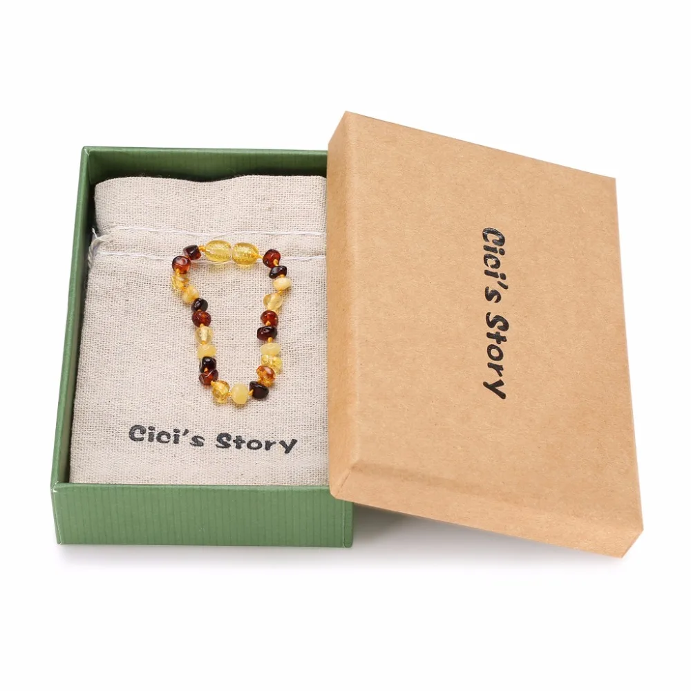 

Baltic Amber Bracelet for Adult (Multicolor) - 2 Sizes