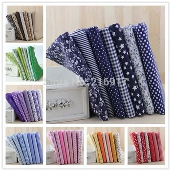 56Pcs Cheapest Fabric 100% Cotton Fabric Sets Tissu Telas Print Doll Cloth Fabrics For Patchwork Sewing Quilt Textile Tilda