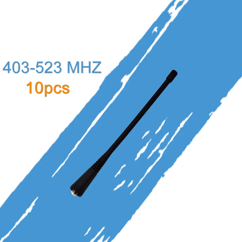 Универсальная 10 X UHF короткая антенна для Motorola Radio HT1250 GP300 CP200 GP328 EP450 PR400