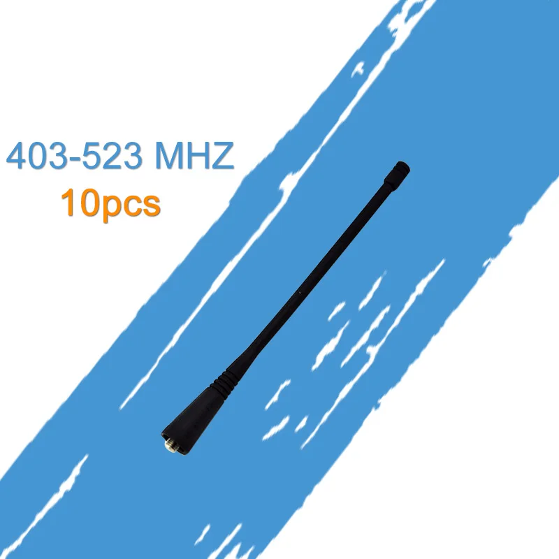 Универсальная короткая антенна 10 X UHF для радио Motorola HT1250 GP300 CP200 GP328 EP450 PR400 |