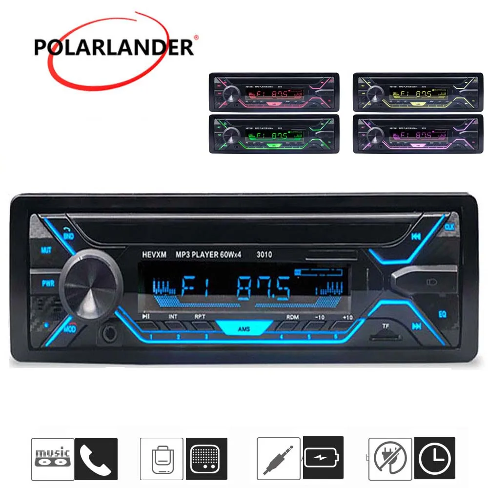 

Single Din Bluetooth In-dash FM car radio 1 Din 3010 Car Aux MP3 Player Car Stereo Audio New 3.5 inch 12V Microphone