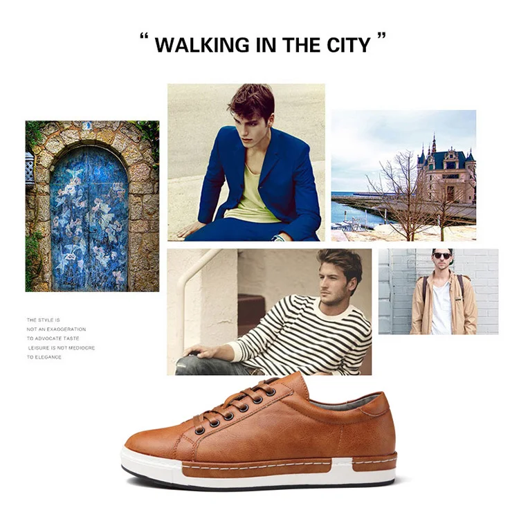 Весенние кроссовки; Повседневная обувь; мужская кожаная обувь на плоской подошве; мужская обувь на шнуровке; Простые Стильные кроссовки; Мужская обувь; Туфли-оксфорды для мужчин