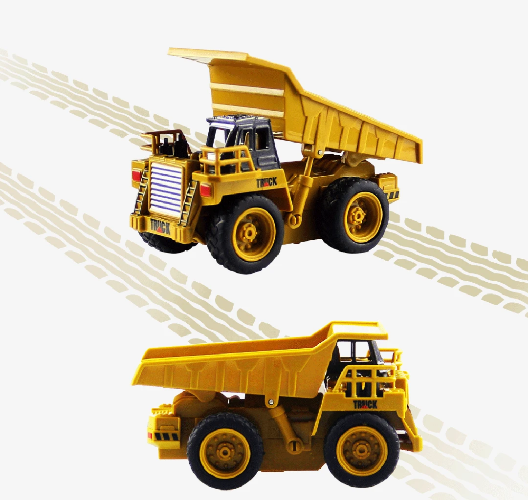 RC Truck engineering vehicle RC Wireless Dumper Truck Toy, Remote Control Electric Engineering Truck Vehicles Car ModelZ412