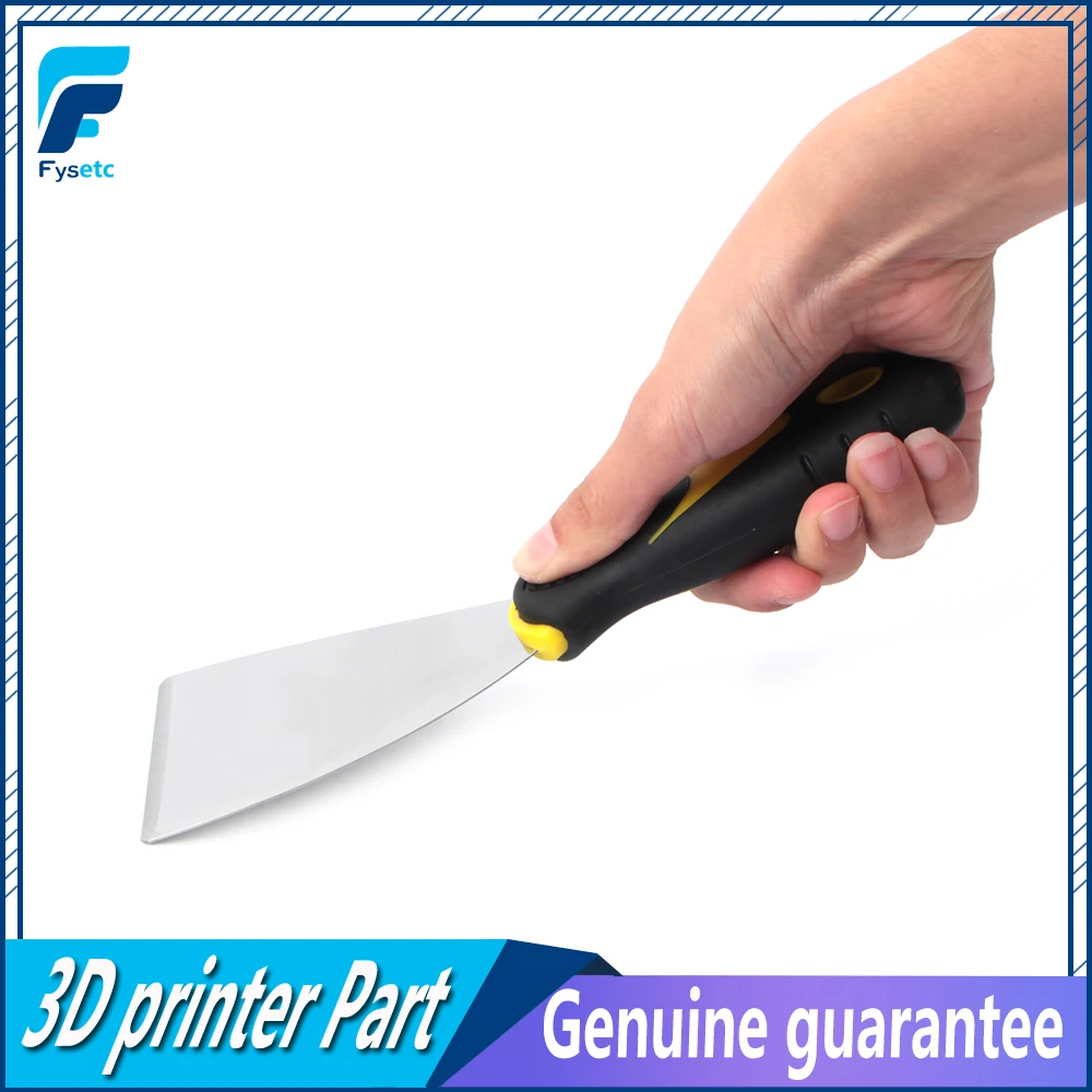 

3D Printer Tool Handmade Removal Tool Stainless Steel Spatula 3in 75mm For 3D Printer Heated Bed Platforms With Box Package