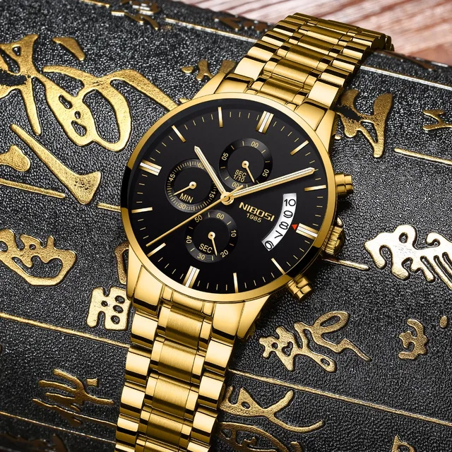 NIBOSI Relogio Masculino Men Watches Luxury Famous Top Brand Men's Fashion Casual Dress Watch Military Quartz Wristwatches Saat 3