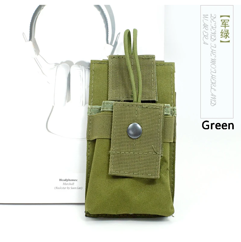 

Tactical Radio Fall Halter Holster Walkie Talkie Holster Einstellbare Molle Pouch Open Top Magazin M4 Mag Pouch