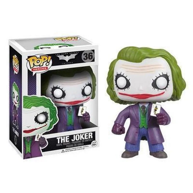 

FUNKO POP Marvel DC alliance clown Batman PVC Action Figure Collected Model Toys for Children Christmas gift