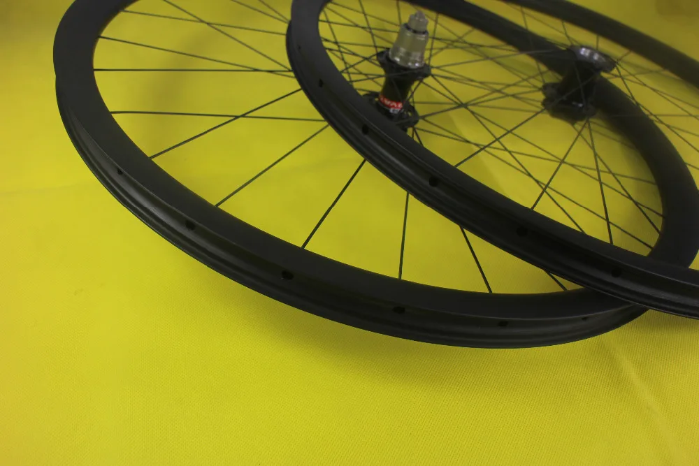 27 5 er MTB XC racing lefty carbon Wheel set 30 мм x 25 передняя 100 Задняя 135 Внутренние соски для