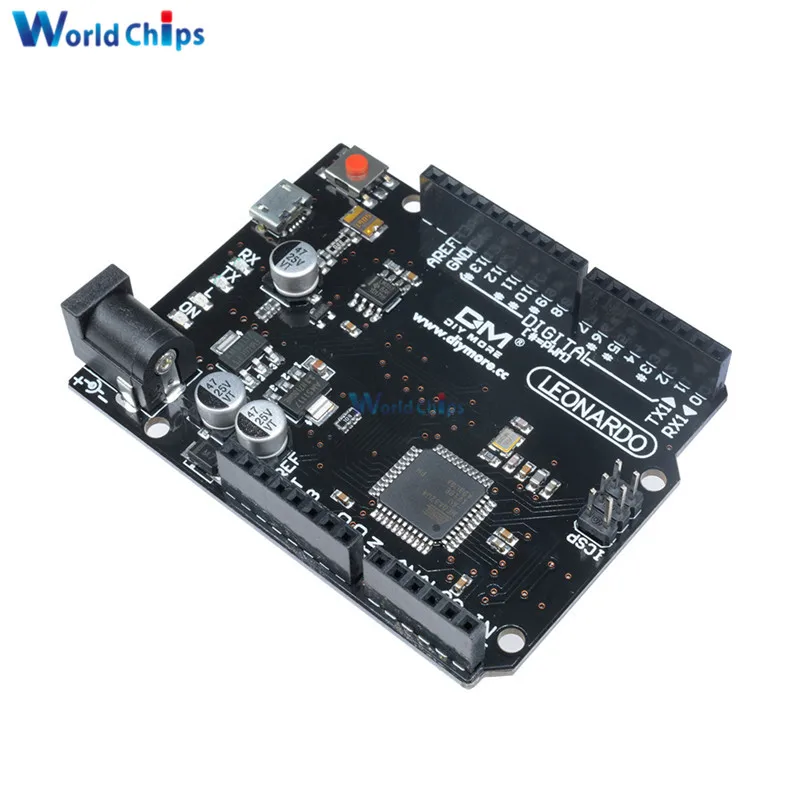 ATMEGA32U4 AU Leonardo R3 модуль для Arduino макетная плата Pro Micro USB 3 В 5 в 16 МГц PWM канальный