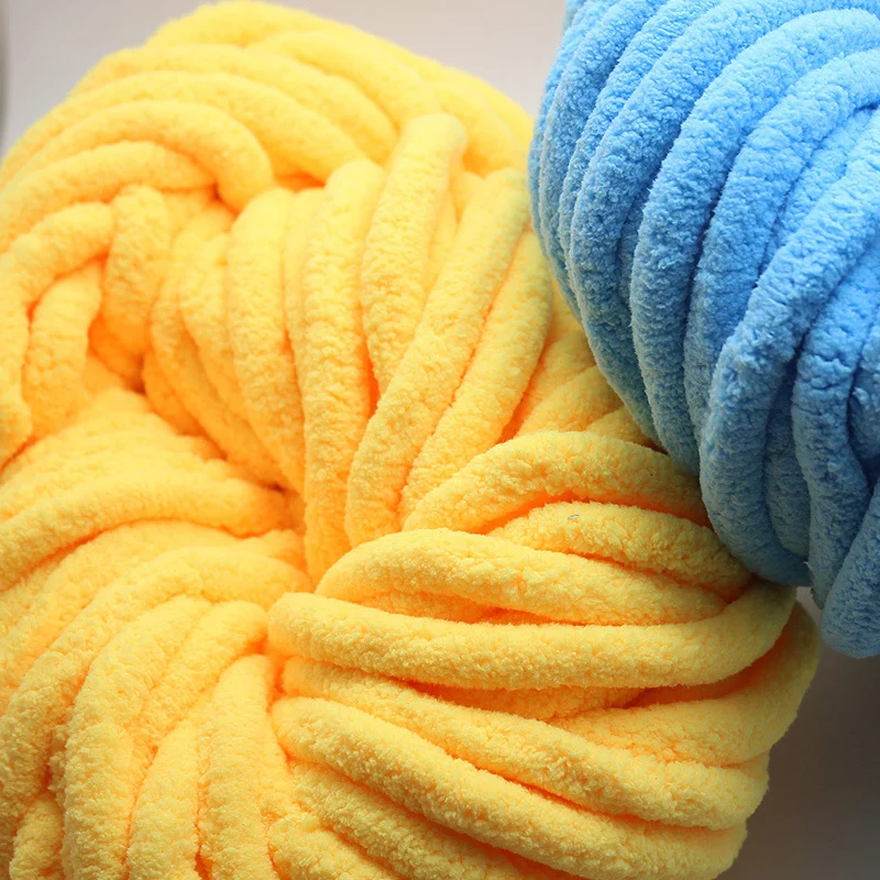 Цветная ручная трикотажная пряжа для шарф красителя 2 шт. вязка мягкая молочная