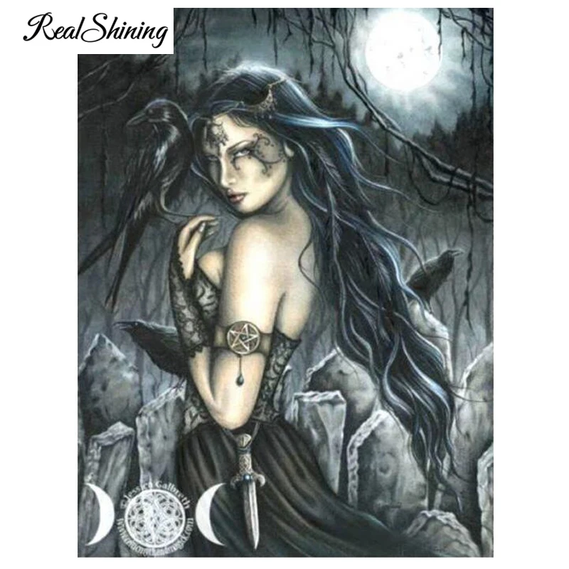 Gothic Dark woman_999