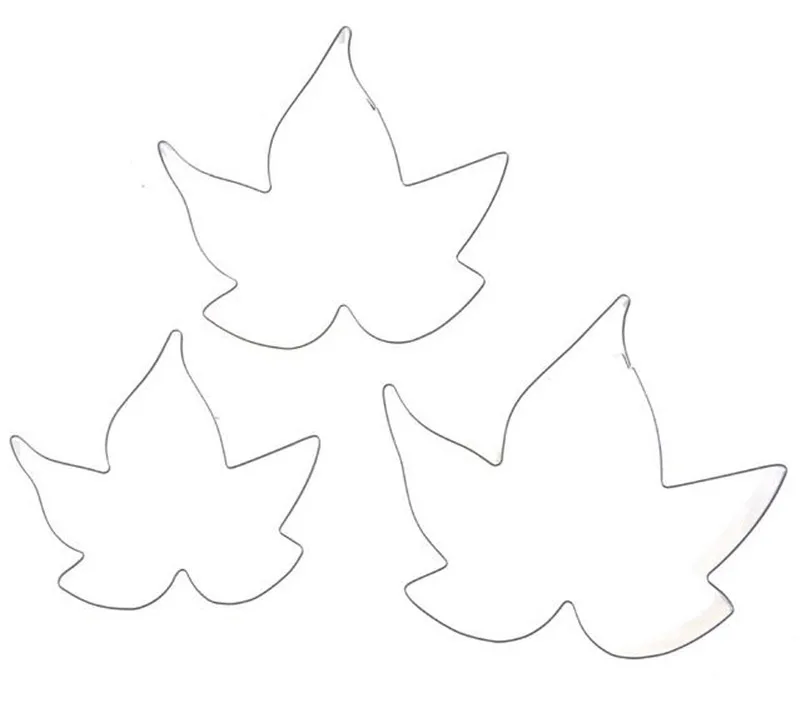 Maple leaves cake mold 2