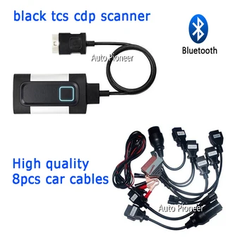 

Free by dhl NEW vci OBDII SCANNER CDP Pro PLUS vd ds150e cdp obd2 obdii FOR Car / truck diagnostic tools Scanner + 8 CAR cables