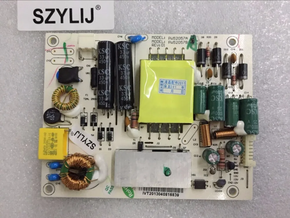 SZYLIJ 1 шт./lote хорошего качества,. PW52057A PW52057B мощность 12V5V. AY050D-2SF03/04 плата питания