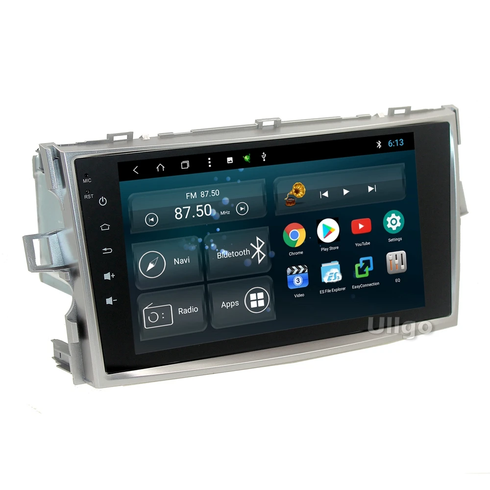 Clearance Android 8.1 Car Head Unit for Toyota Verso Autoradio GPS 1 din Car Radio GPS Central Multimedia in Dash GPS with BT Wifi RDS 1