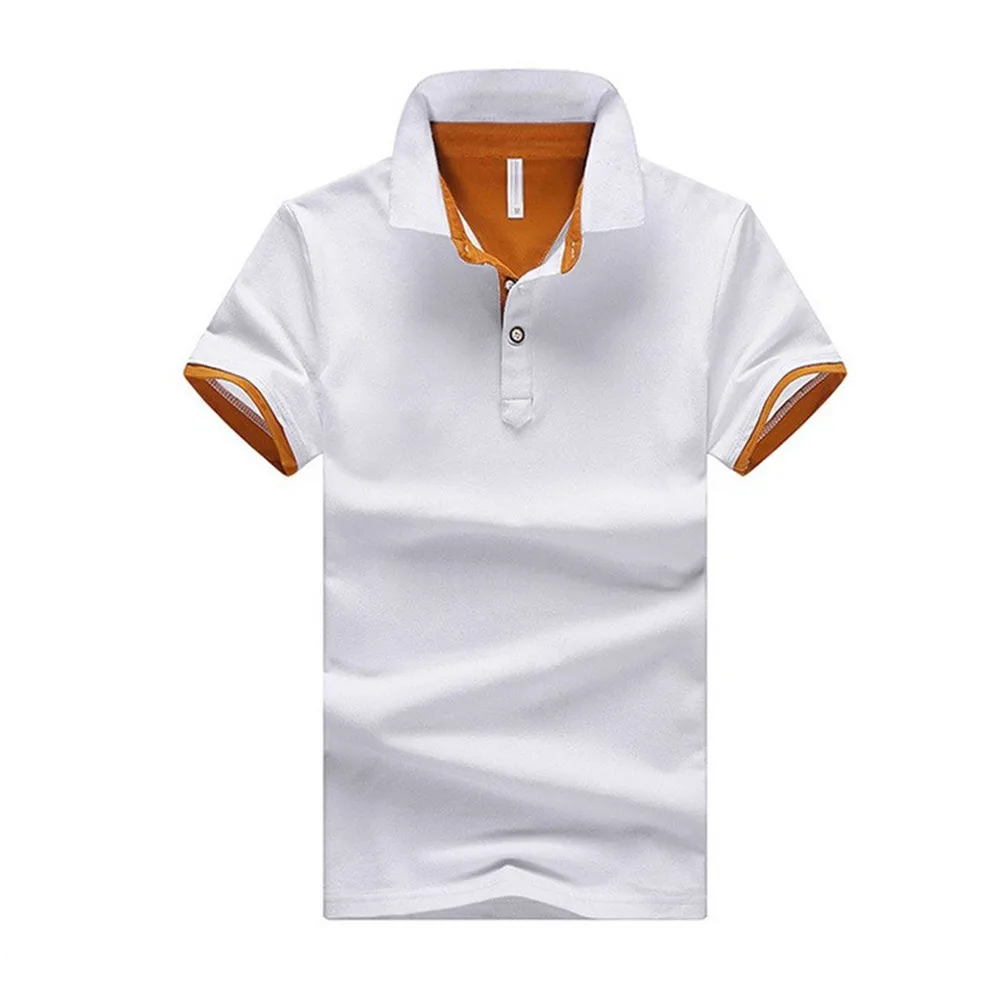 Рубашка поло мужская с коротким рукавом и воротником стойкой|polo shirt brand men|polo menpolo