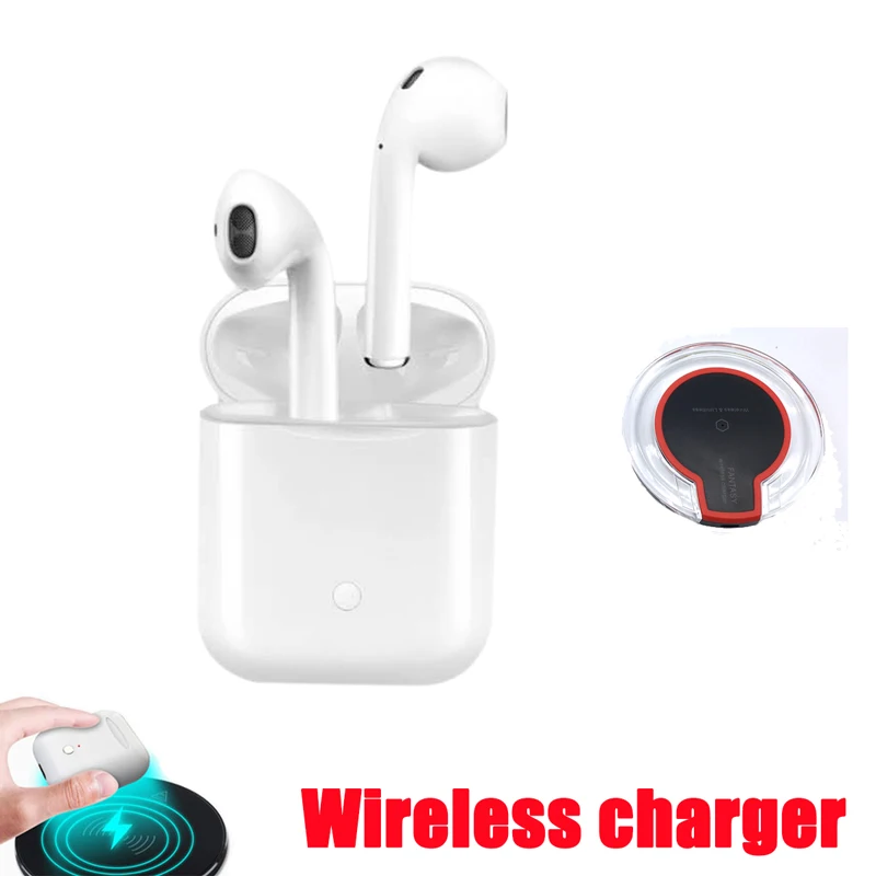 Mini LK-TE8 TWS Bluetooth v5.0 Headphone LK TE8 Headset Wireless Earbuds Stereo Bass Earphone for iPhone Android PK i9s i7s i8