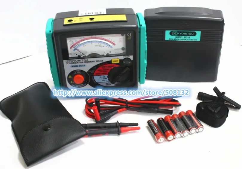Kyoritsu 3131A Analogue Insulation and Continuity Tester Meter !!NEW