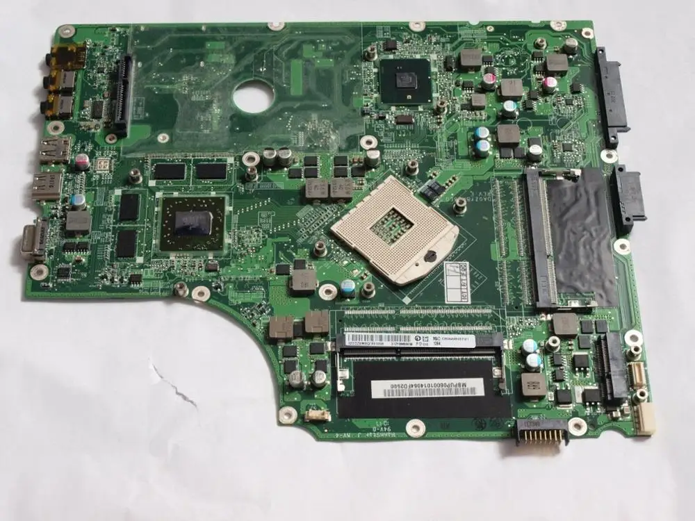 MBPUN06001 for font b Acer b font Aspire 7745G Laptop motherboard DA0ZYBMB8E0 ZYB 2 Memory Slot