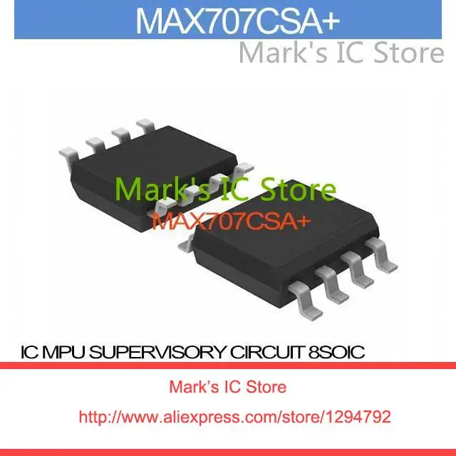 Max707csa + IC MPU наблюдательный цепи 8 SOIC MAX707CS 707 MAX707 707C MAX70 707CS|circuit charger|circuit relaycircuits |