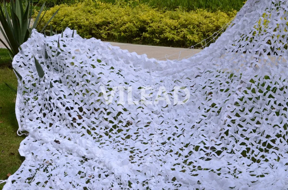 VILEAD 1,5 м x 6 м(5FT x19,5ft) Белоснежка цифровая камуфляжная сеть военный армейский Камуфляжный сетчатый солнцезащитный крем для охоты кемпинга палатки