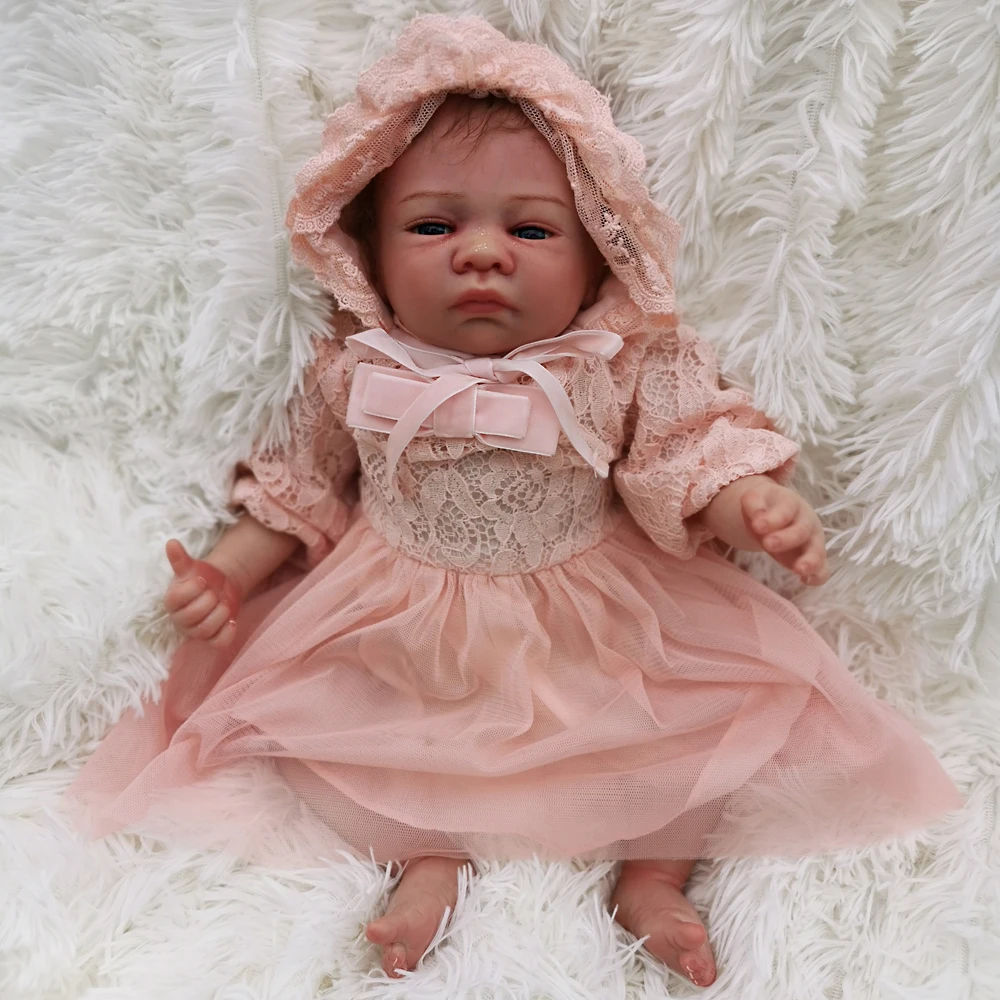 OtardDolls 18 inch Lifelike reborn dolls babies silicone reborn baby boy dolls Toys For Girls bebe gift reborn birthday gift