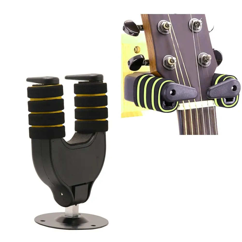 

High Quality Guitar Rack Automatic Pressure Lock Stand Wall Mountable Guitarra Hanger Hook Support Guitar Part Accessories
