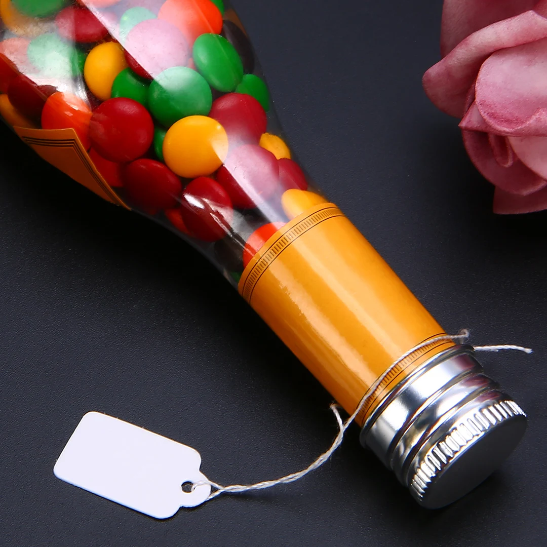 500pcs/lot Price Label Tags Rectangular Blank Price Tag Paper Cards with Hanging String for Jewelry Stationery Shoes Clothing