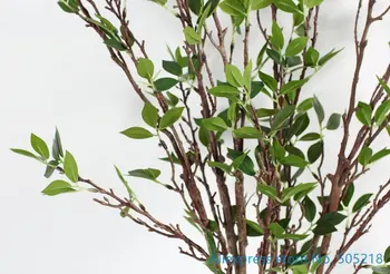 

1 PCS Beautiful 95 cm Artificial Green Leaves Branch Plant Plastic Bush Home Decoration F412
