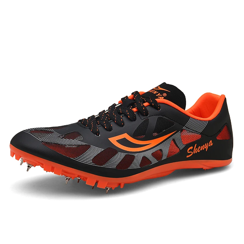 

Spring Unisex Running Nails Sneakers Lightweight Men Women Track and Field Shoes Mesh Spikes Tenis Running Shoes