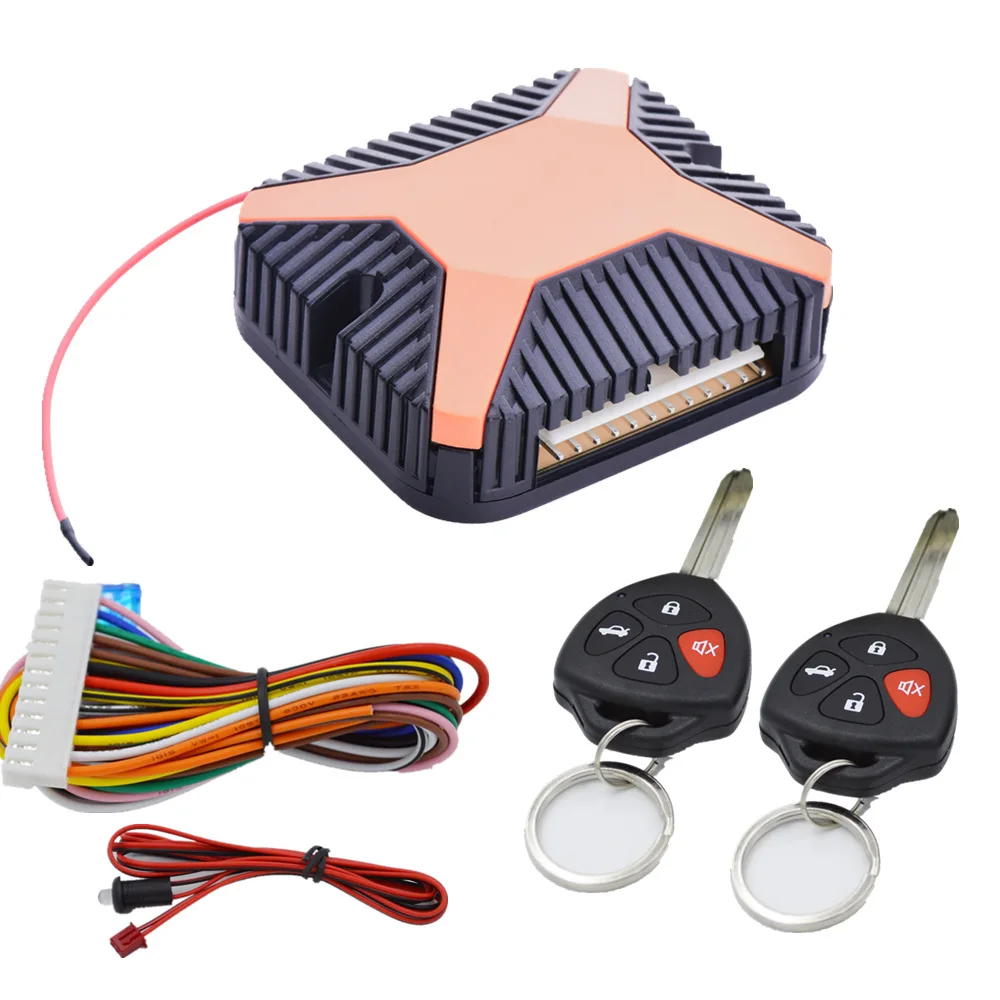 

Keyless Entry System Car Alarm System Remotr Trunk Release LED Indicator Remote Start/Stop Central Locking With Remote Control