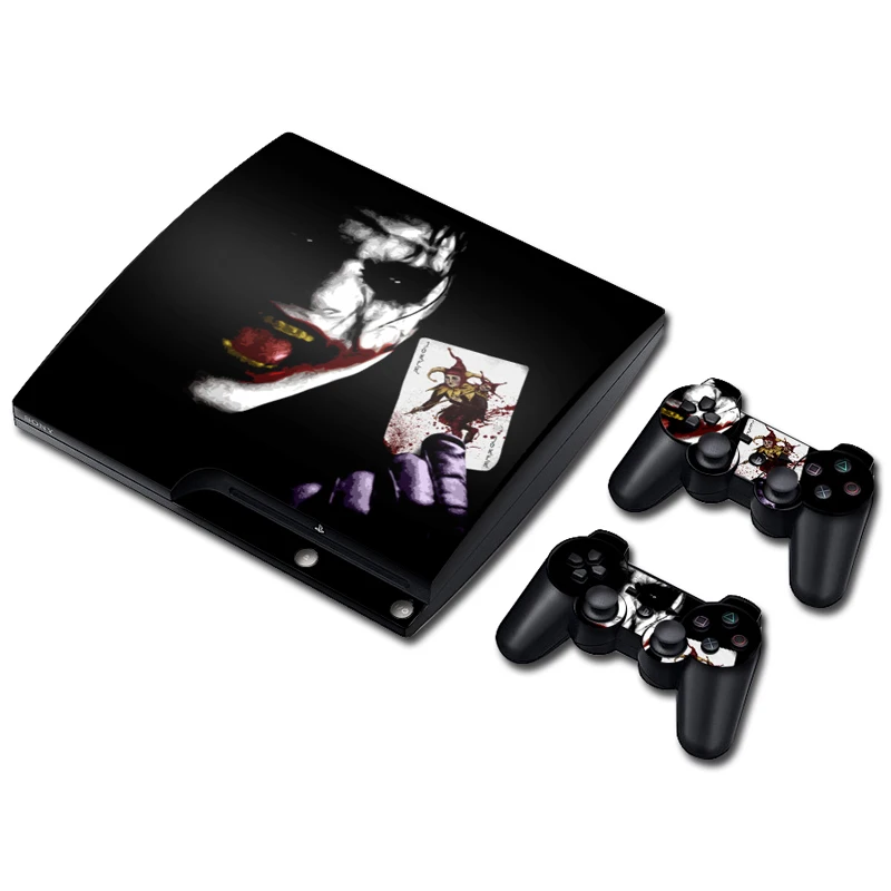 Джокер виниловая кожа для PS3 тонкая наклейка на консоль Крышка тонкий контроллер