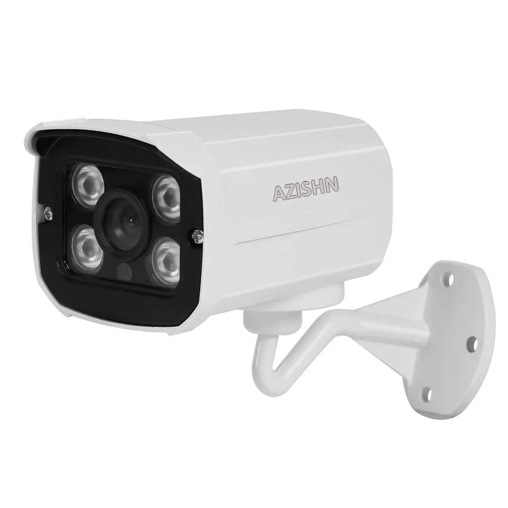 

AZISHN HD 1080P 2MP SONY IMX323 Sensor Security IP Camera 4PCS ARRAY IR LED Outdoor IP66 Waterproof P2P Bullet CCTV Cam ONVIF